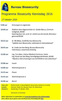 Biosecurity Kennisdag 2016